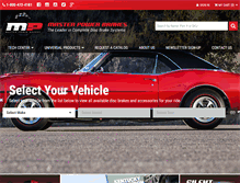 Tablet Screenshot of mpbrakes.com